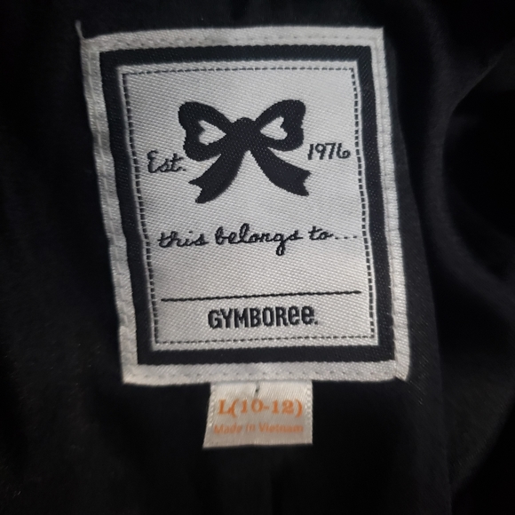 GYMBOREE Girls Black Wool Button Up Formal Winter Coat - Picture 7 of 9